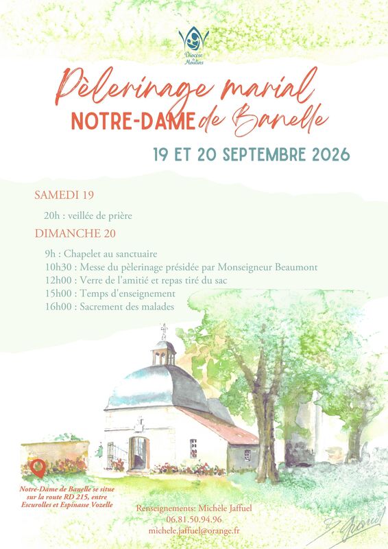 Pèlerinage marial 2026